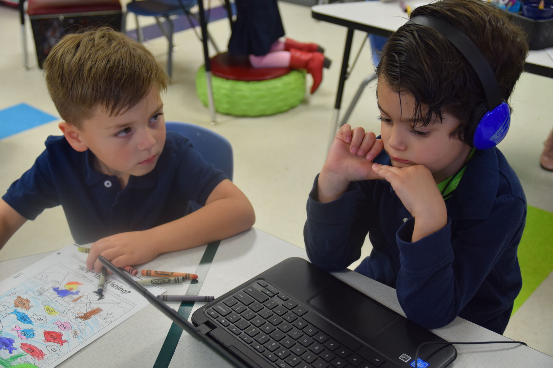 Teaching technology to kindergarteners